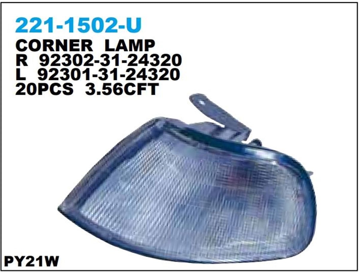 SİNYAL LAMBASI EXCEL ÖN 92- 95 SOL...221-1502L