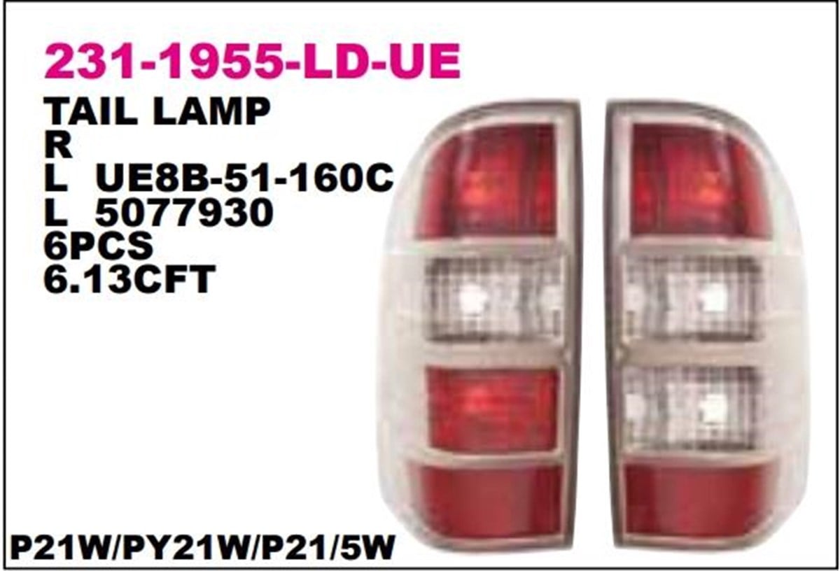 Stop Lambası Ranger 08 11 Sol 231 1955L Ld Ue