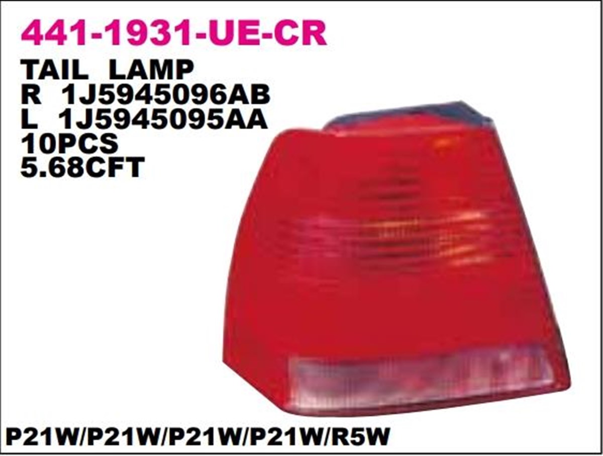 Stop Lambası Vw Bora 98 04 Sağ 441 1931R