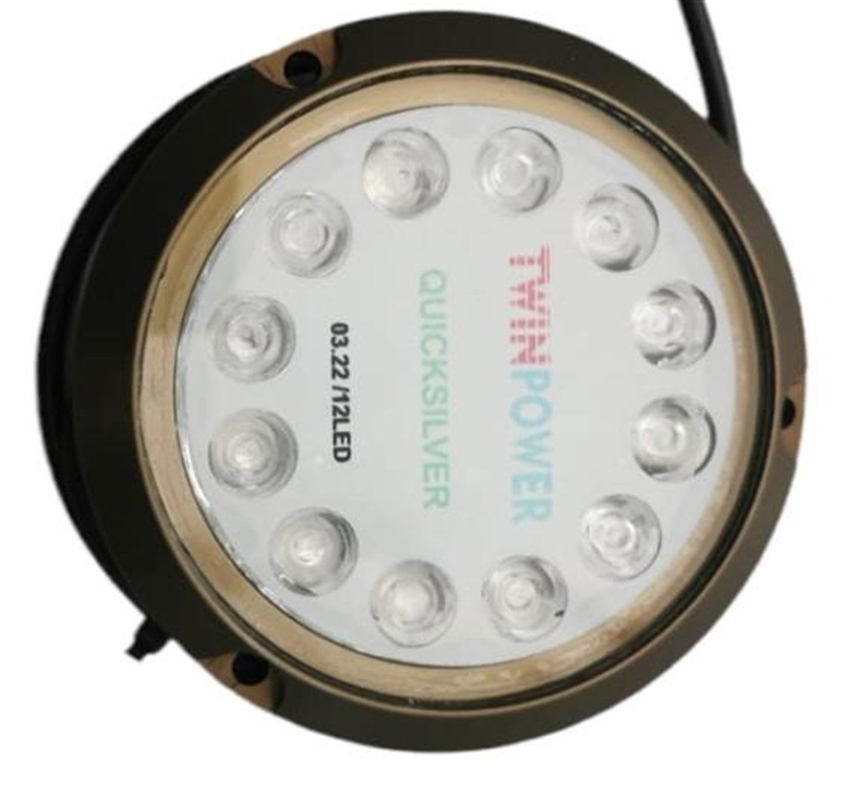 Su Altı Lambası 9 30V 3000Lümen 12Led Mavi 