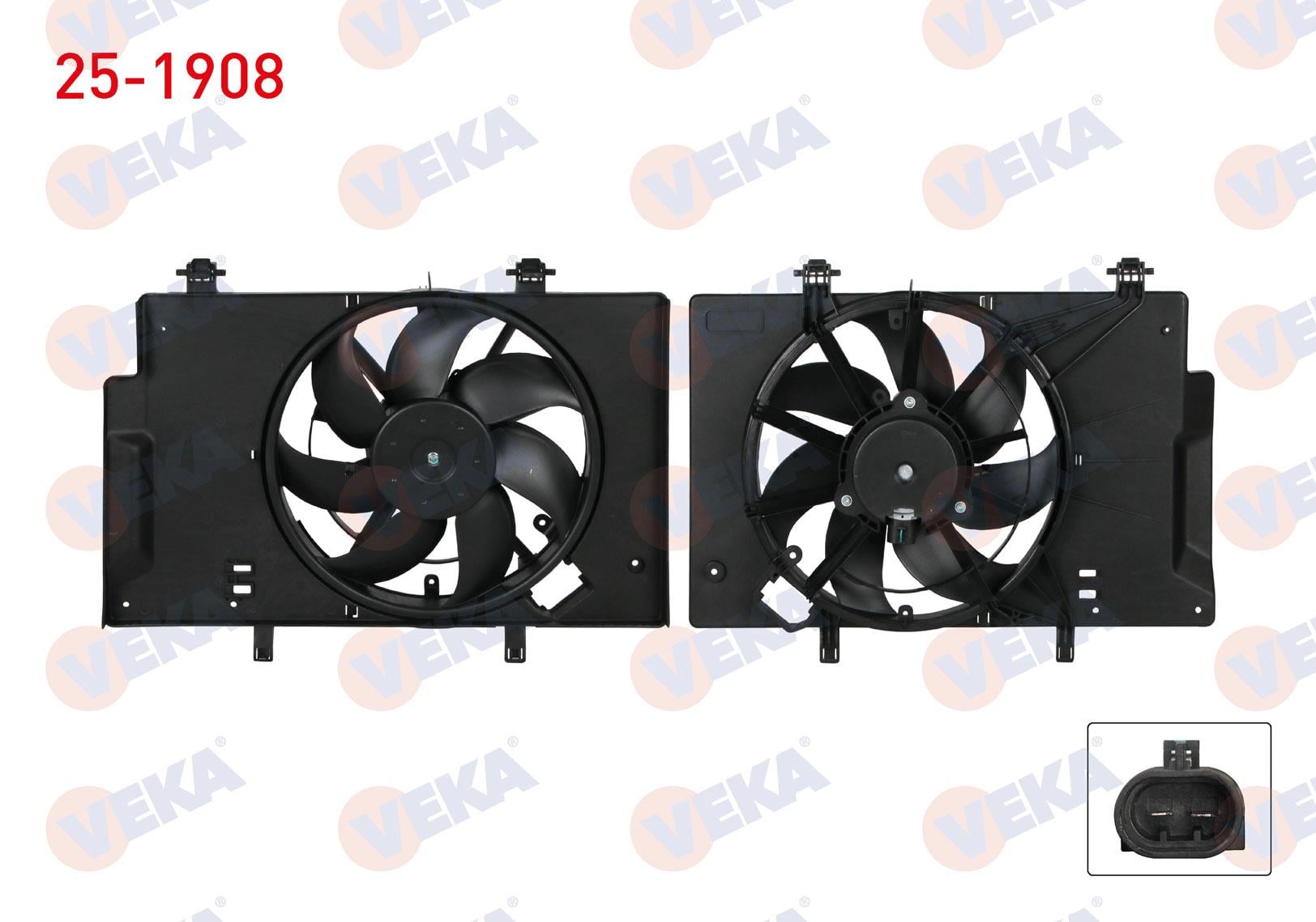 VEKA251908-Fan Motoru