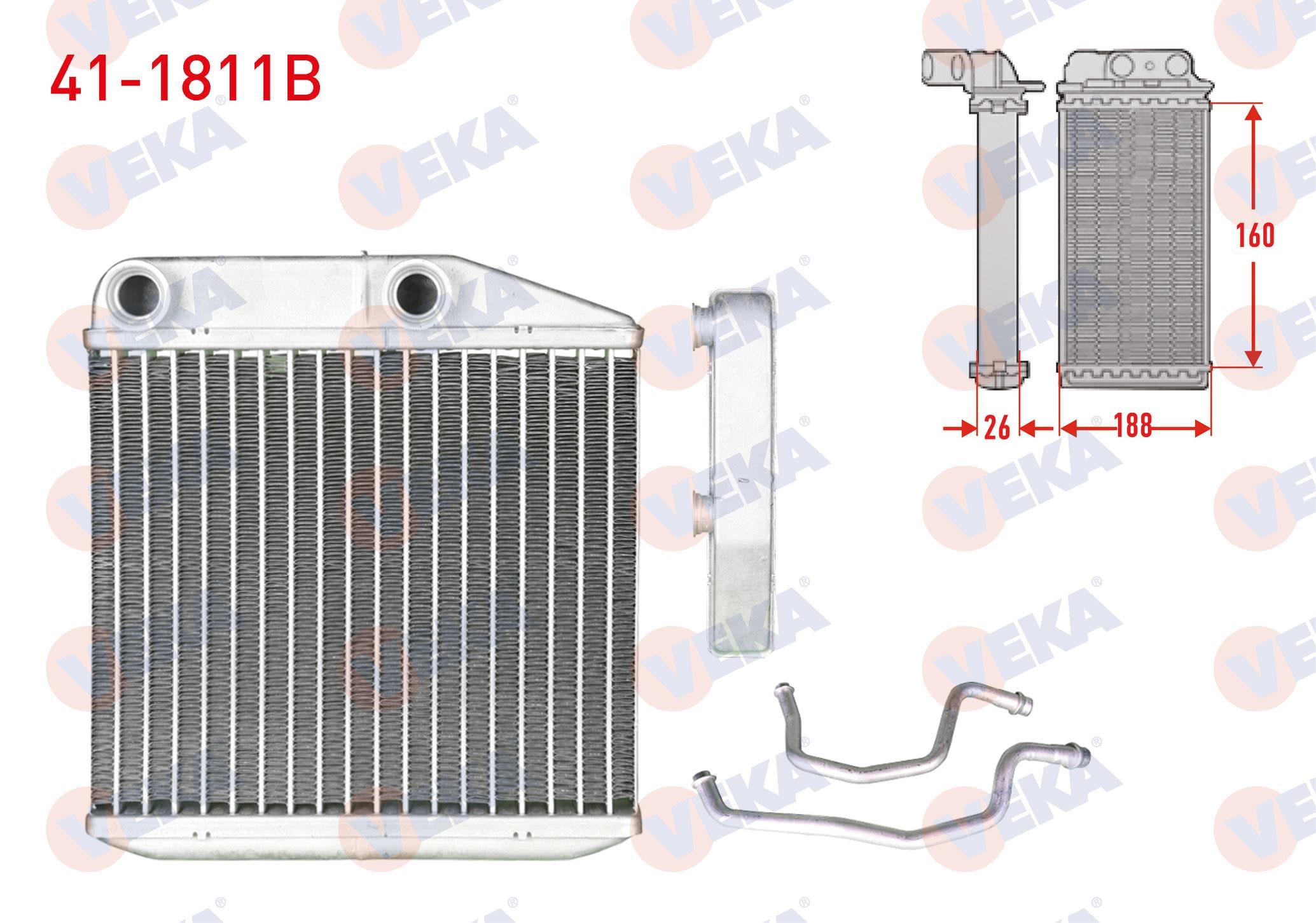 VEKA411811B-Kalorifer Radyatörü