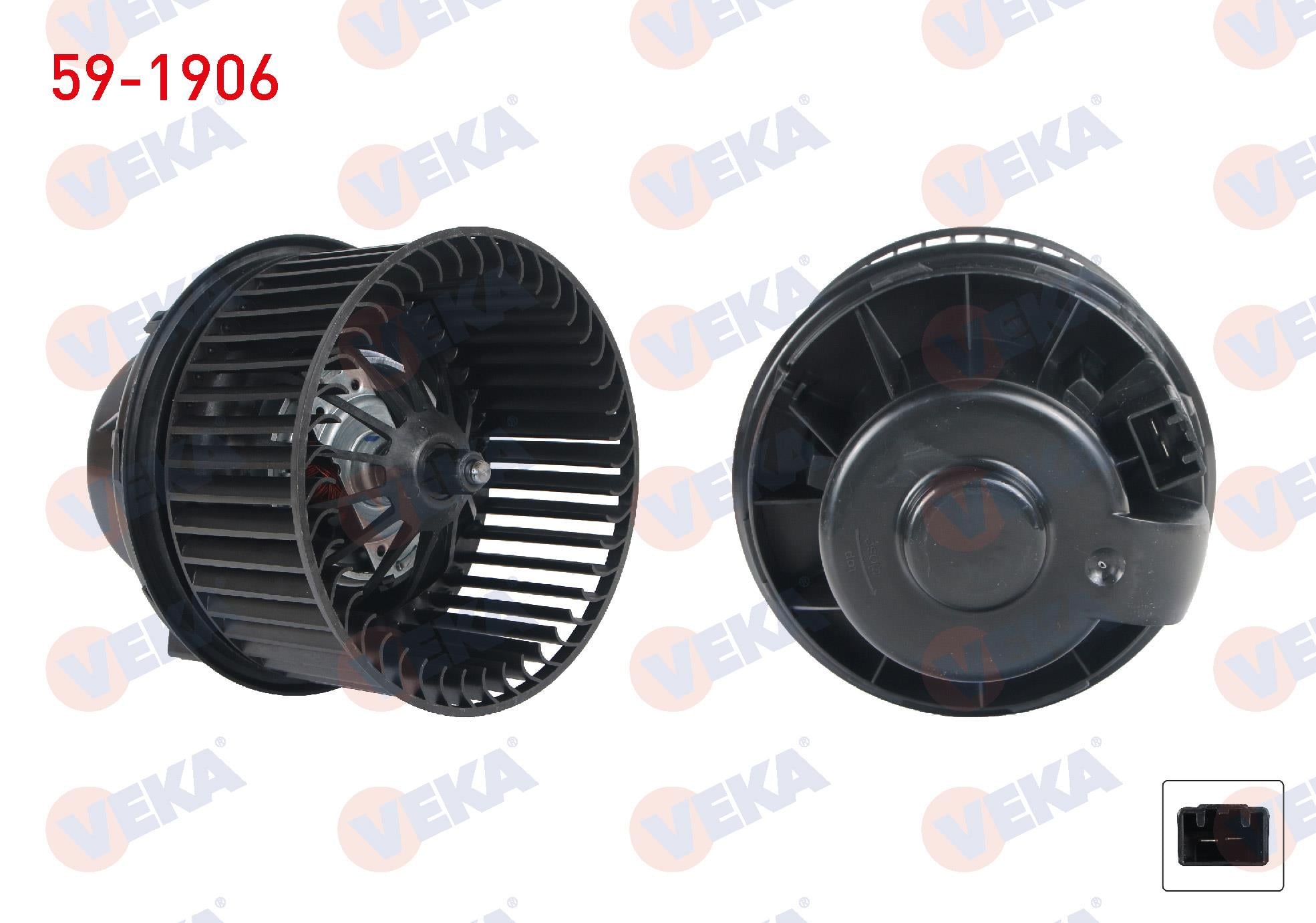 VEKA591906-Kalorifer Motoru