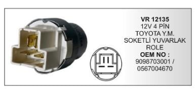 VERTEXVR12135-Röle Çeşitleri