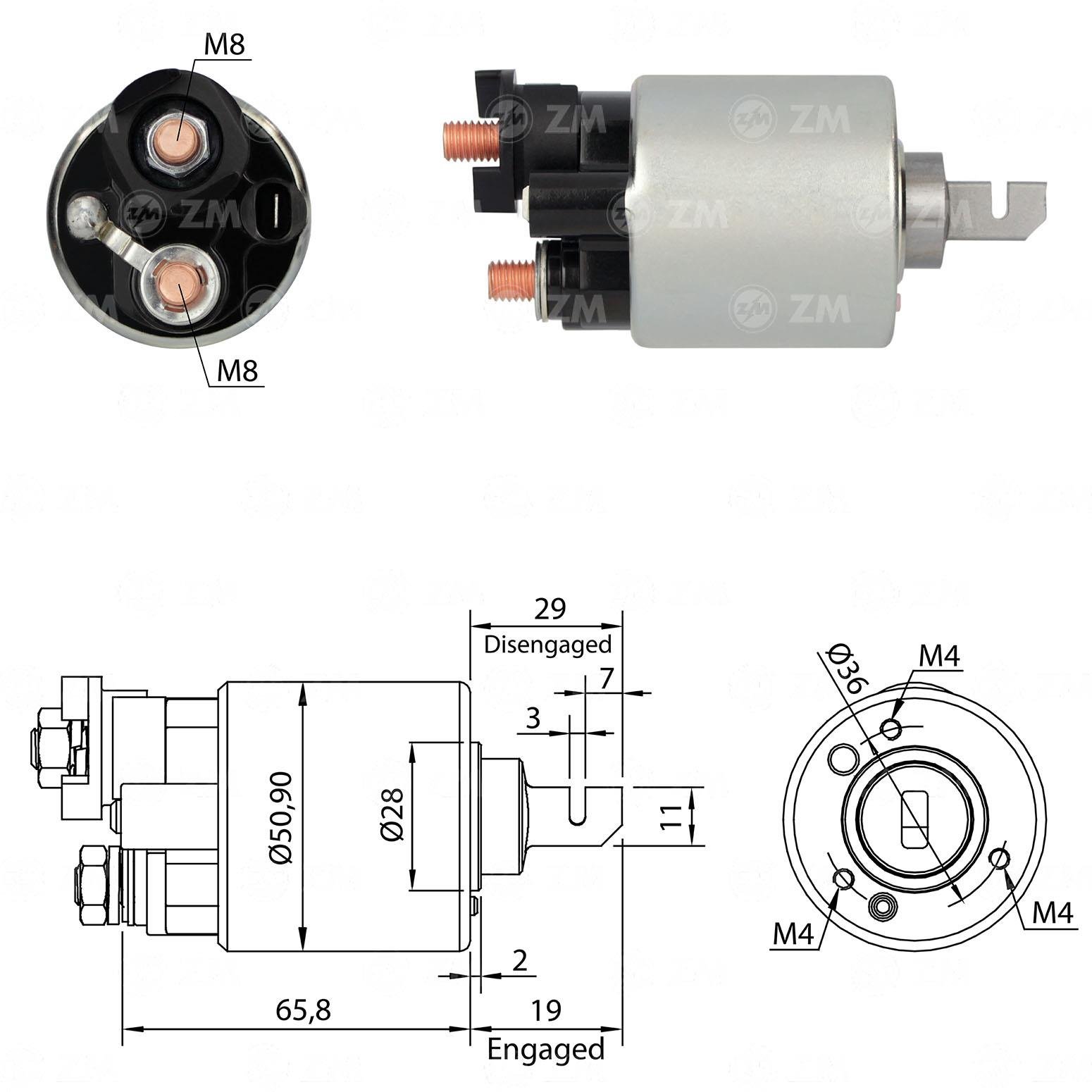 ZM608-Marş Otomatiği