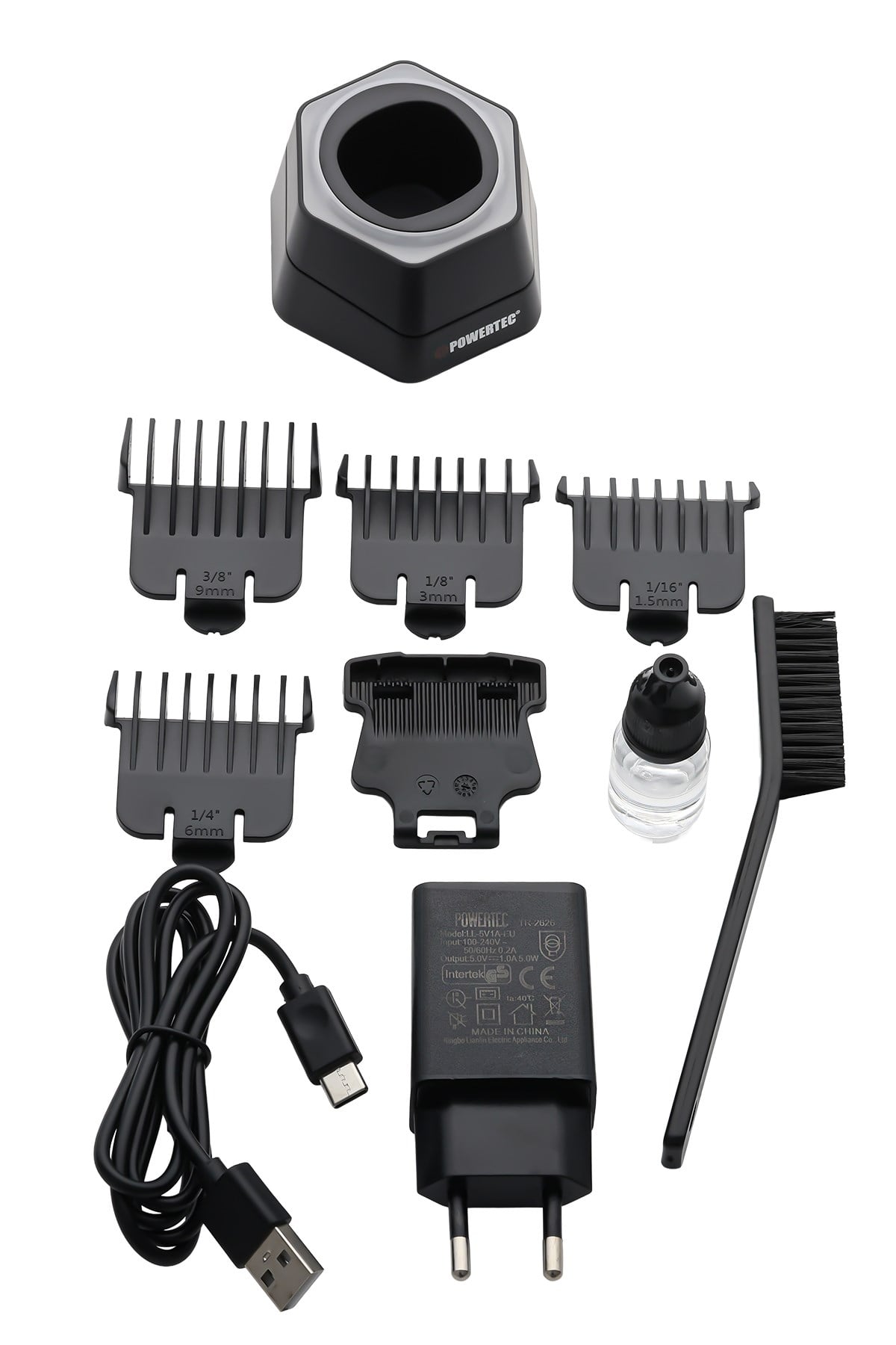 Powertec TR-4646 & TR-2626 Profesyonel Tıraş Makinesi 2'li Set | Erkek Bakım Seti