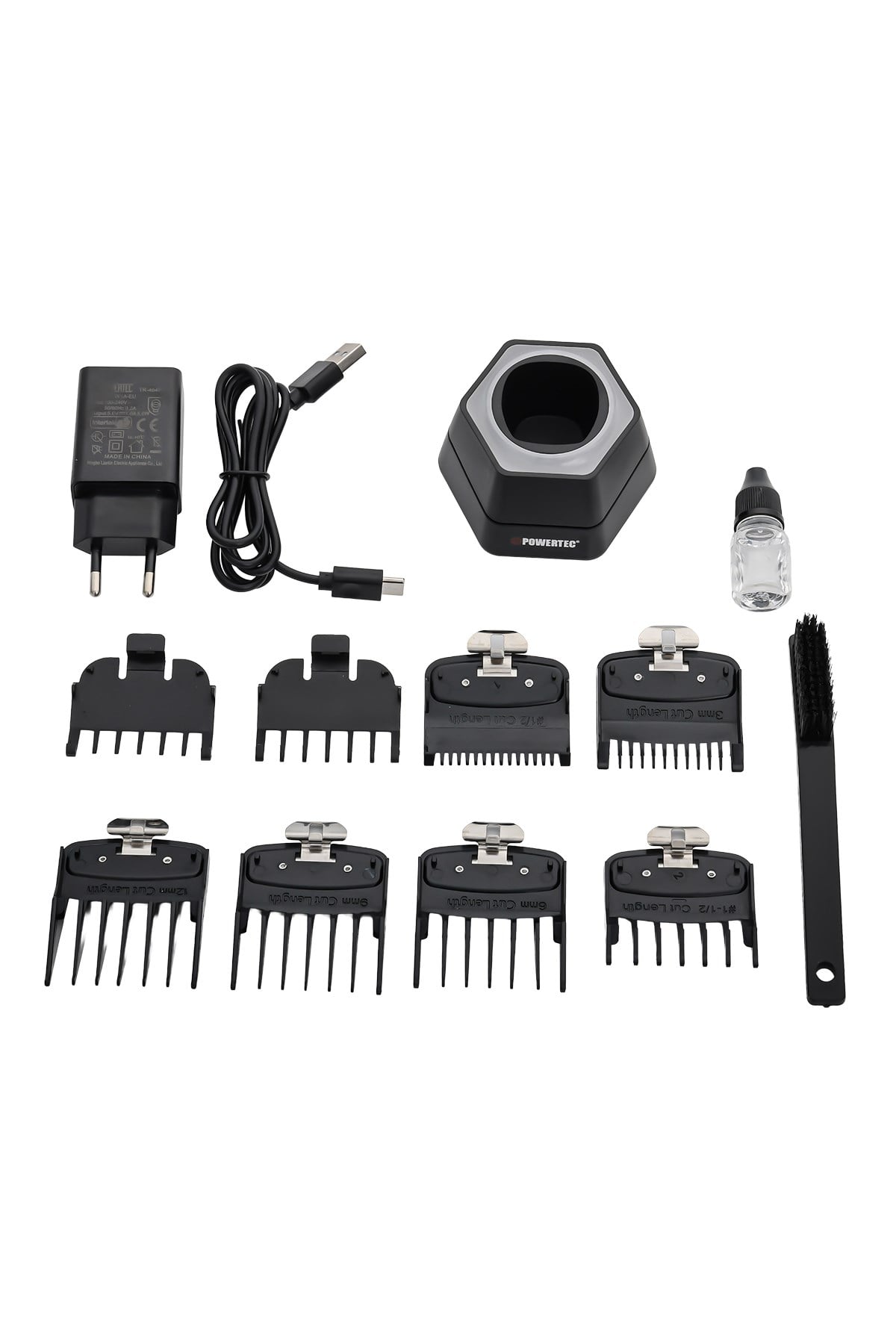 Powertec TR-4646 & TR-2626 Profesyonel Tıraş Makinesi 2'li Set | Erkek Bakım Seti