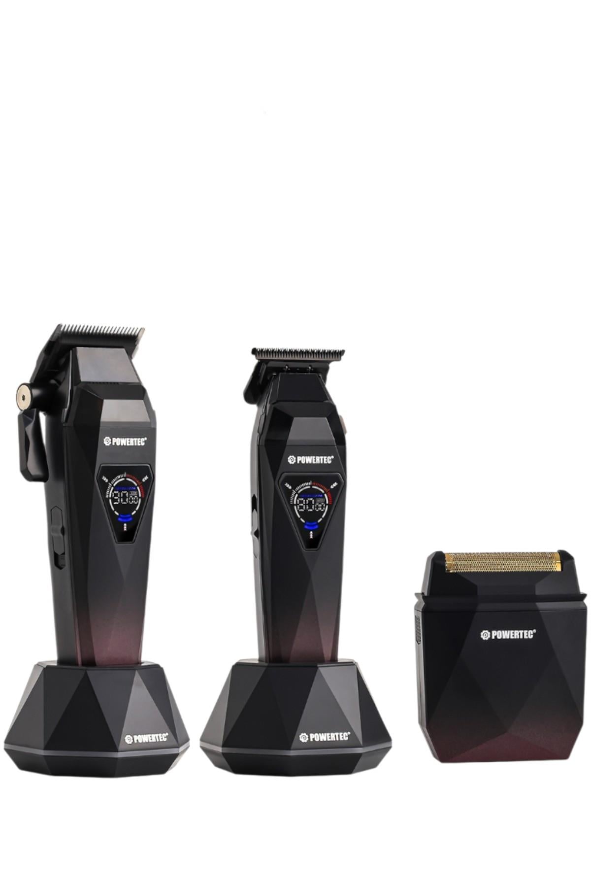 Powertec TR-5800 Saç-Sakal-Ense-Günlük Tıraş Makinesi 3in1 ( 0.5mm Tarak Dahil )