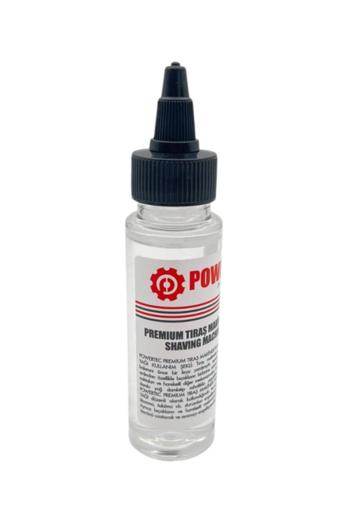 Powertec TR-Y01 Premium Tıraş Makinesi Bakım Yağı ( 50Ml. 2'li Set )