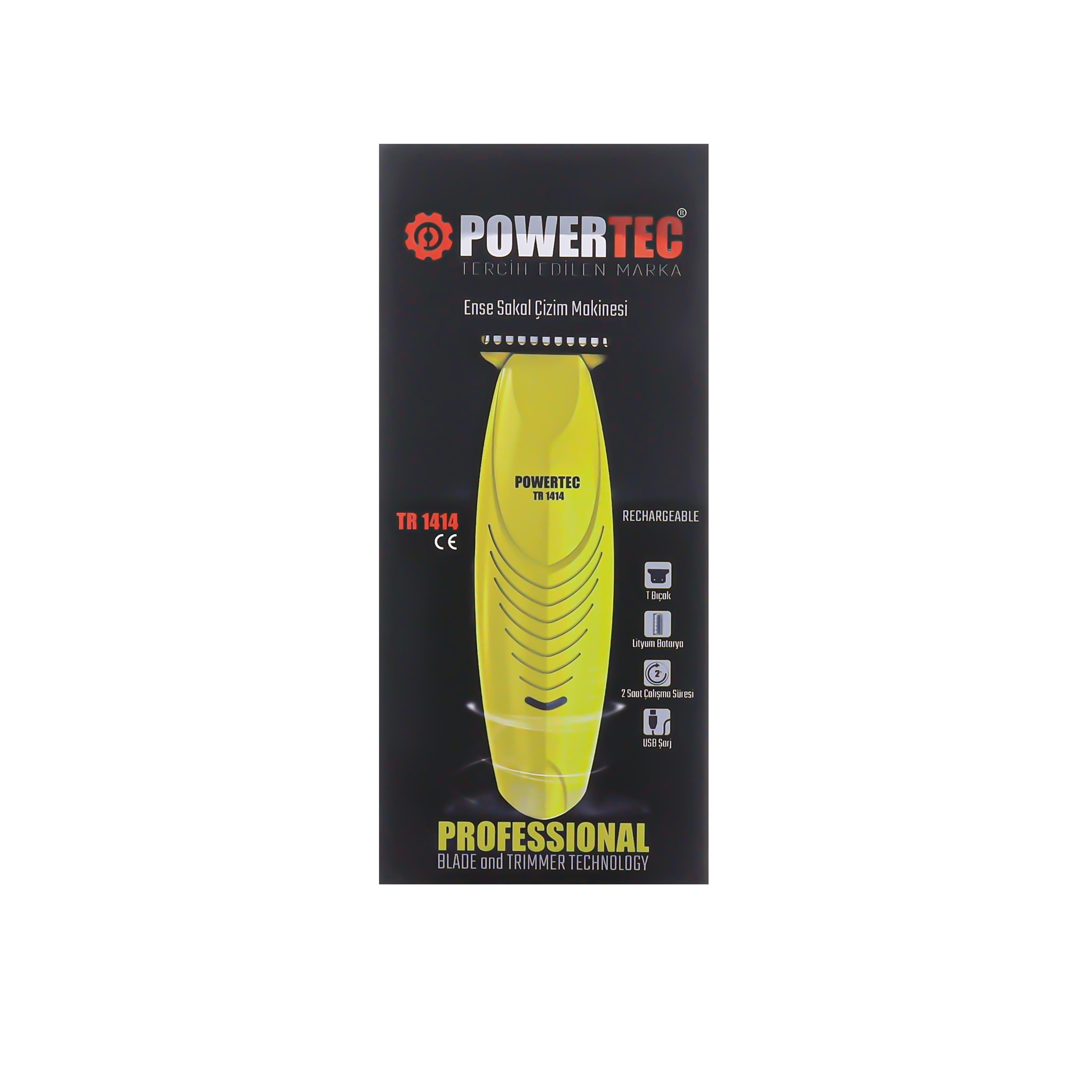 TR-1414 Sakal Tıraş Ense Makinesi