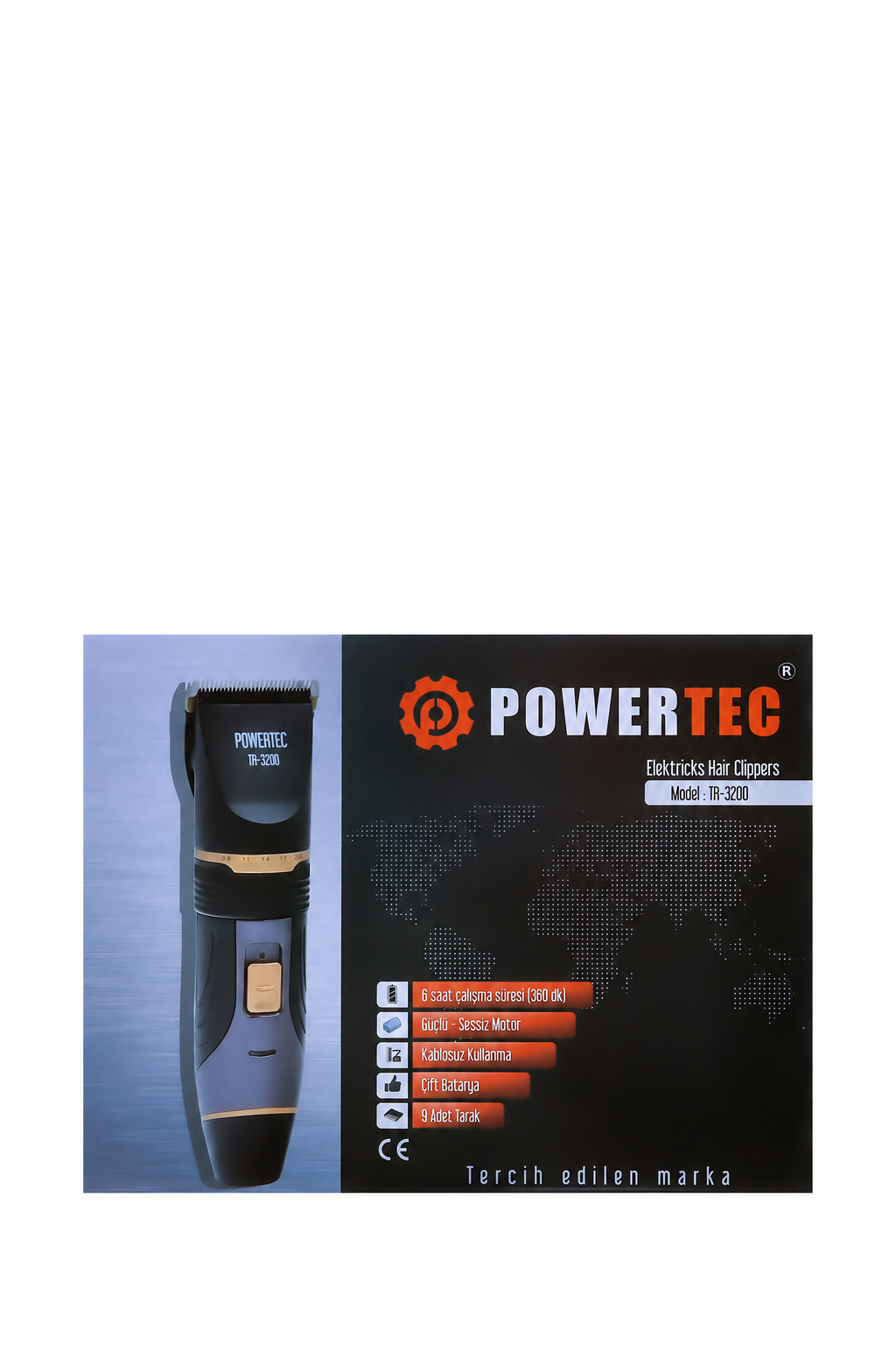 TR-3200 Profesyonel Tıraş Makinesi