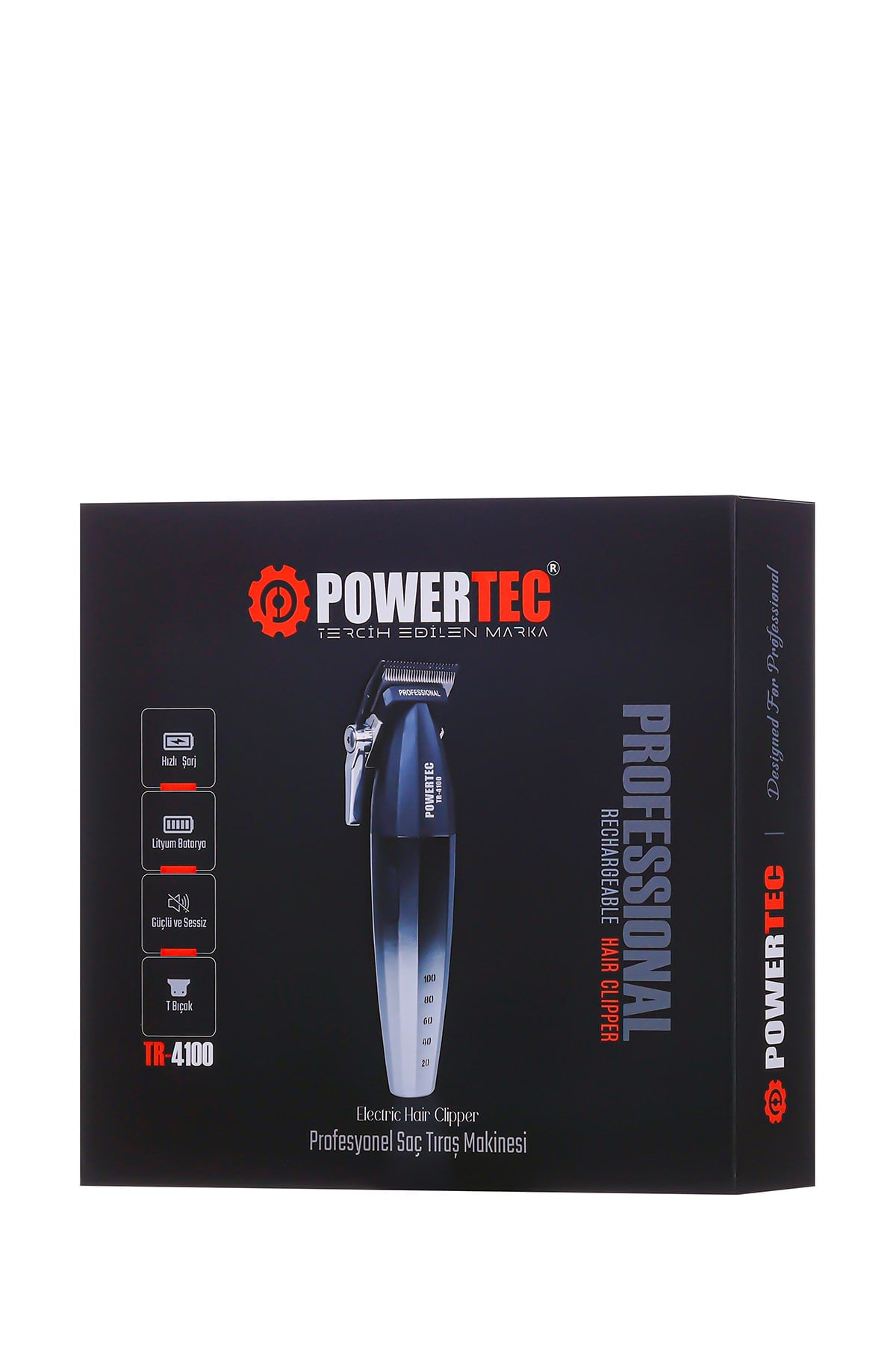 TR-4100 & TR-2727 Profesyonel Tıraş Makinesi 2'li Set | Erkek Bakım Seti (Makas Hediyeli)