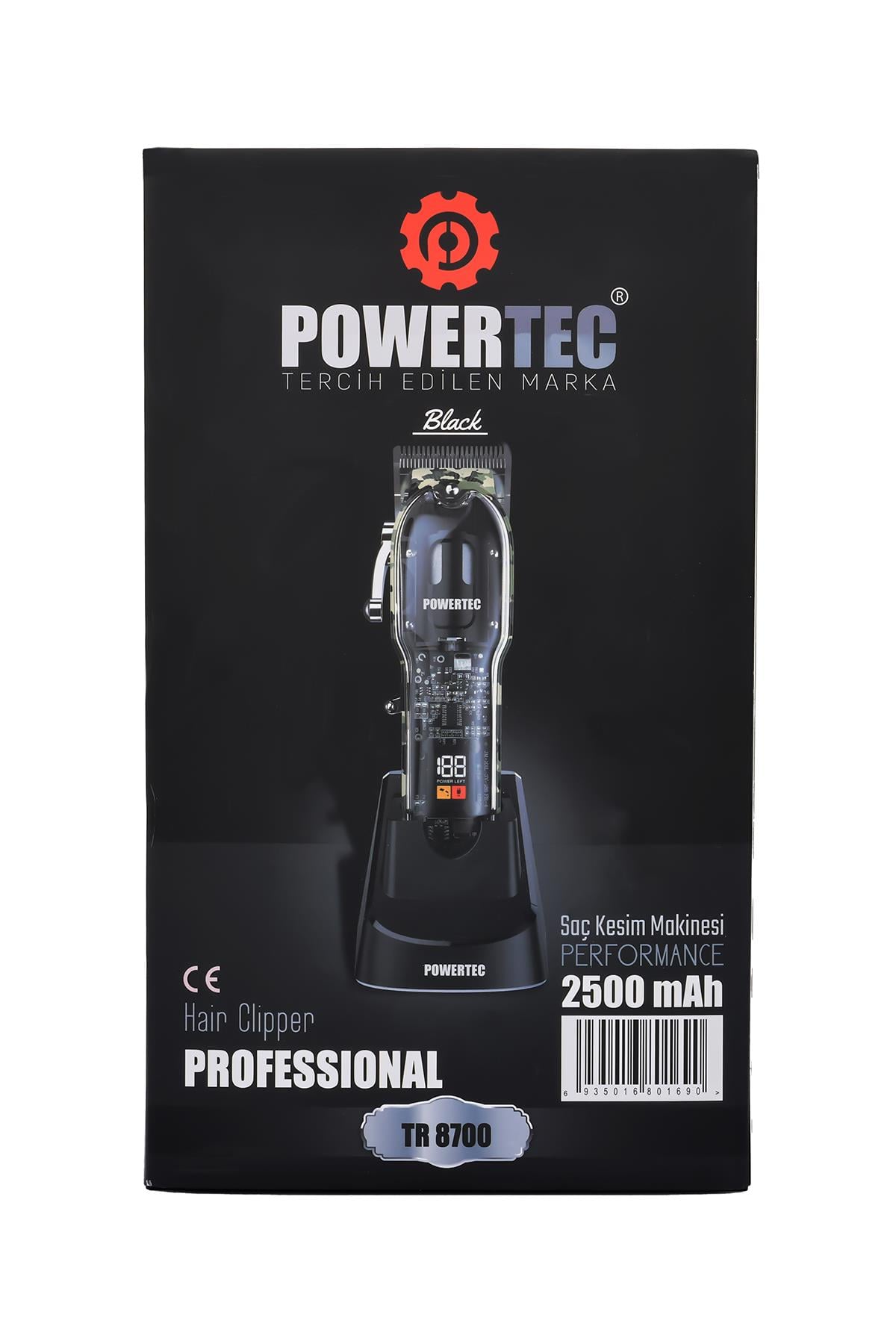 TR-8700 Saç Sakal Tıraş Makinesi (Black)