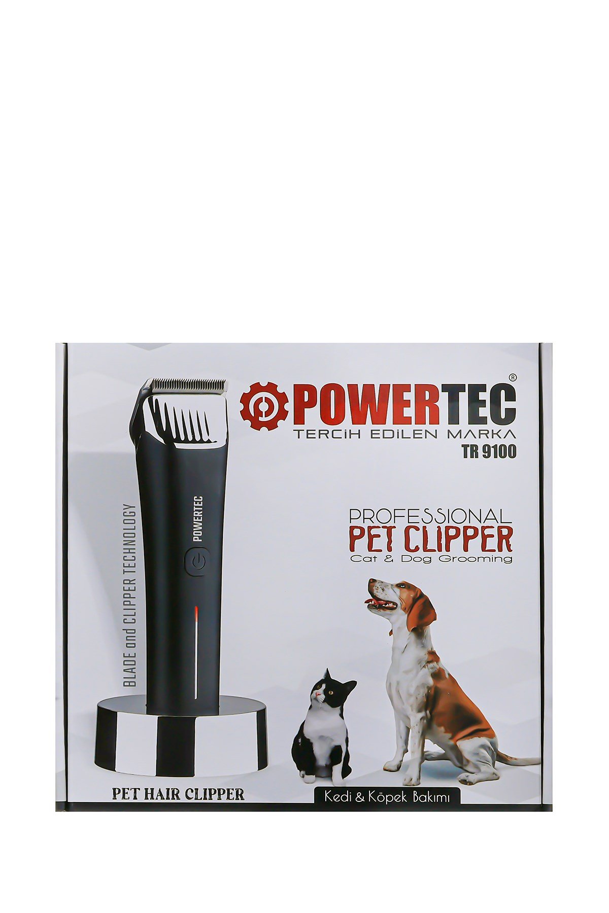 TR-9100 Kedi Köpek Pet Evcil Hayvan Tıraş Makinesi