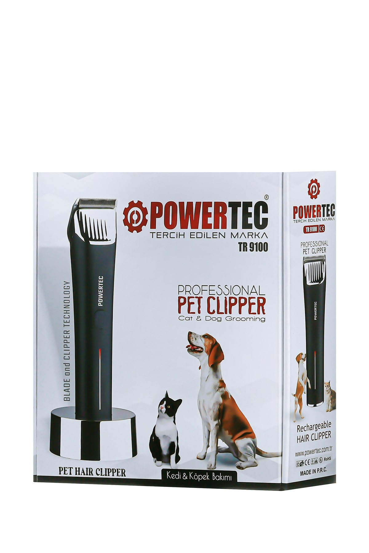TR-9100 Kedi Köpek Pet Evcil Hayvan Tıraş Makinesi