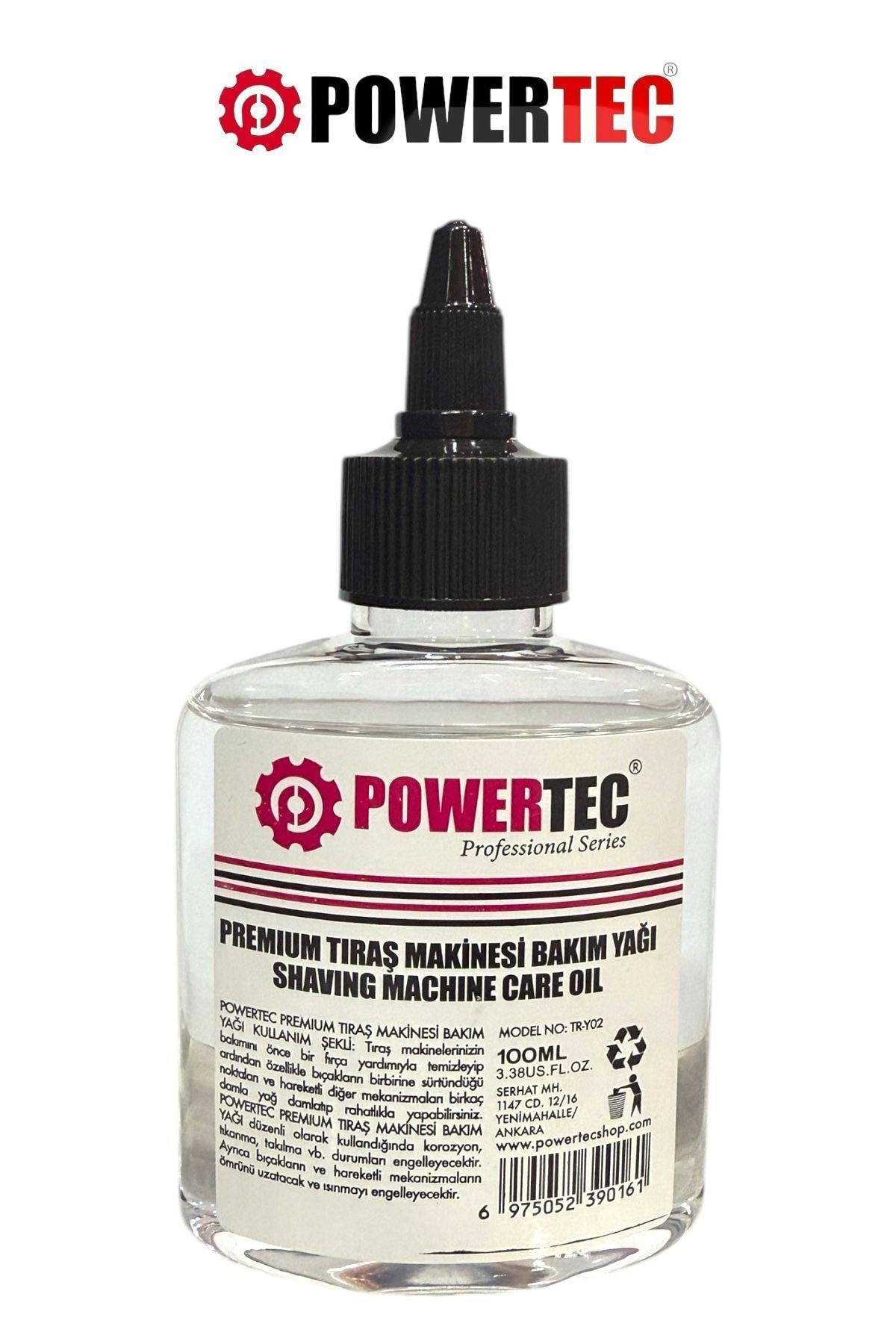 TR-Y02 Premium Tıraş Makine Bıçağı Yağı Saç Sakal Kesme Makinesi Bıçak Bakım Yağı (100ml)