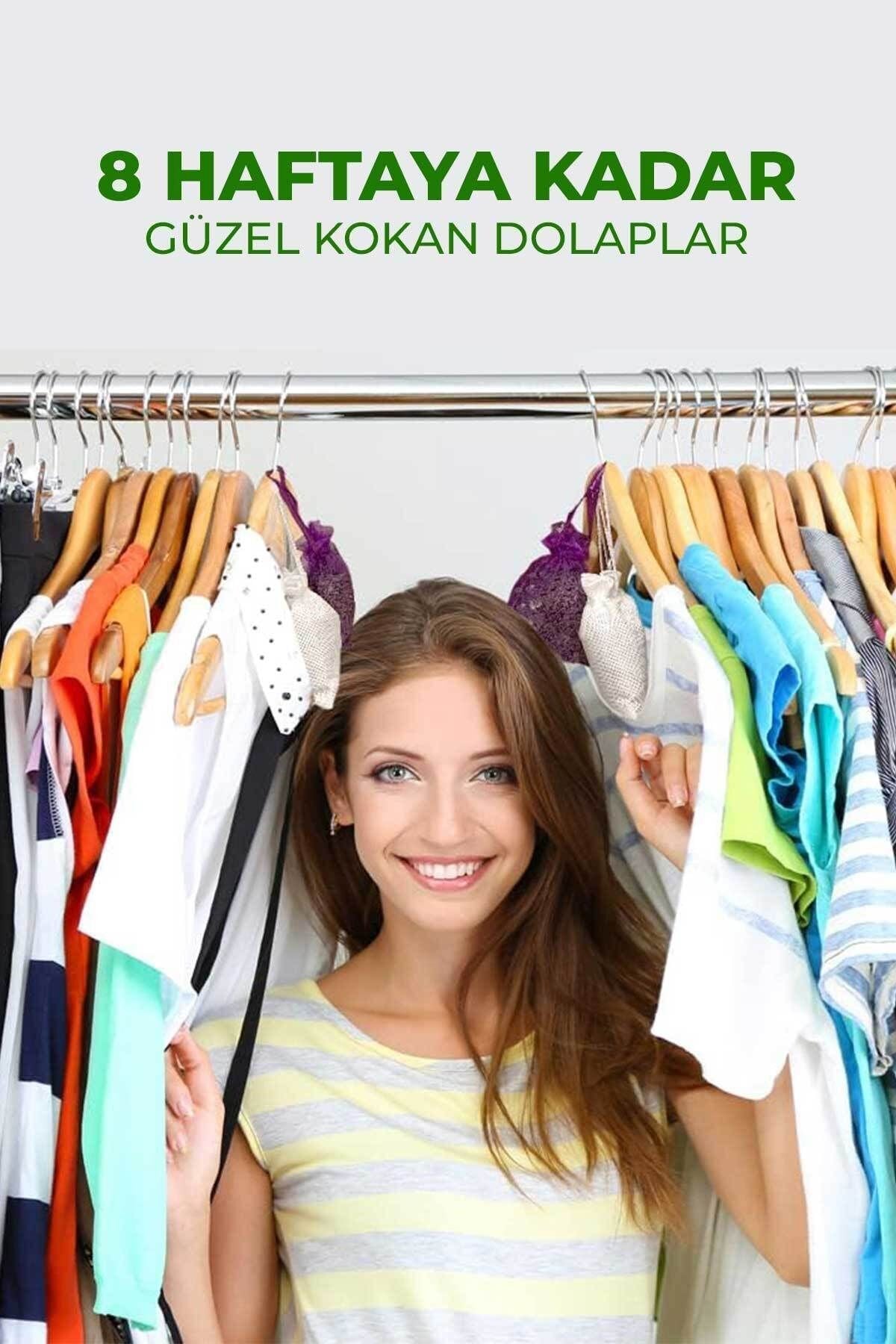 5 Adet Dolap ve Çekmece Kokusu Kaşmir Koku Kesesi