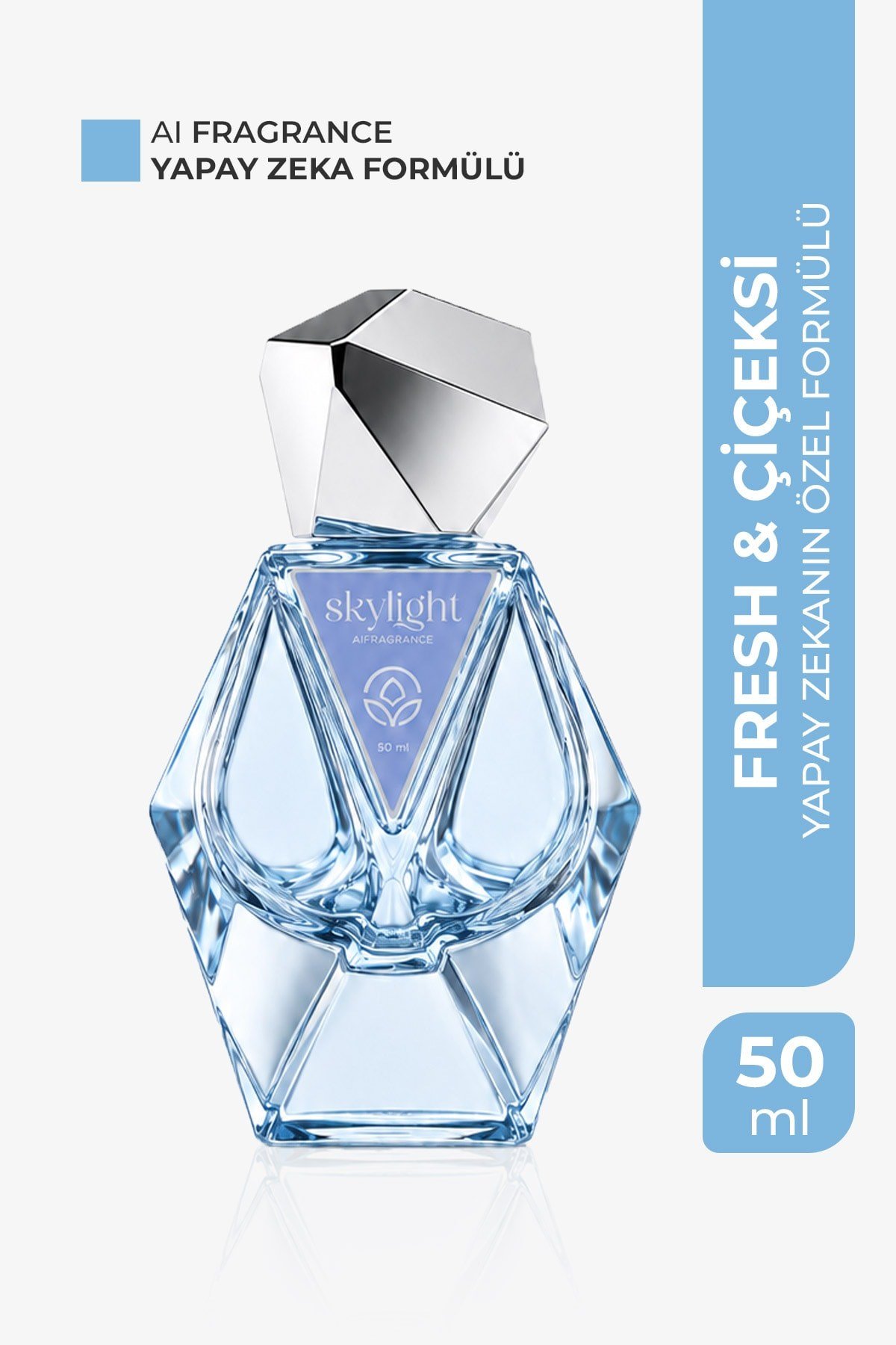 AI Fragrance Skylight EDP Kadın Parfüm 50ml | Citrus | Floral | Ökaliptus | Oud | Misk