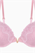 Anna Gold Detaylı Dantelli Sütyen - Push Up - 2568 - Pudra