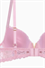 Anna Gold Detaylı Dantelli Sütyen - Push Up - 2568 - Pudra