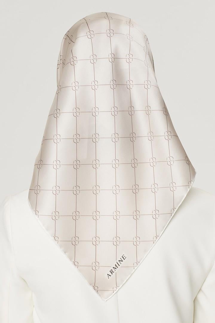 Armine Nostalji Serisi Twill İpek Eşarp 8555D-02