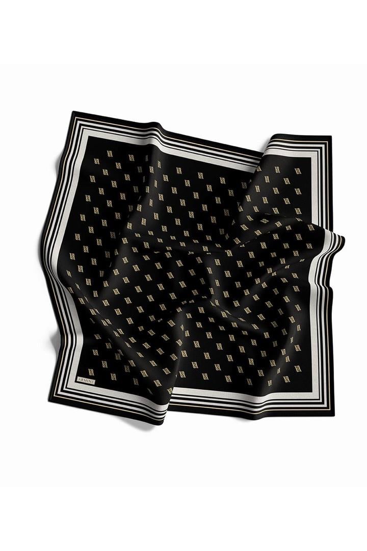 Armine Nostalji Twill İpek Eşarp 8959D-01
