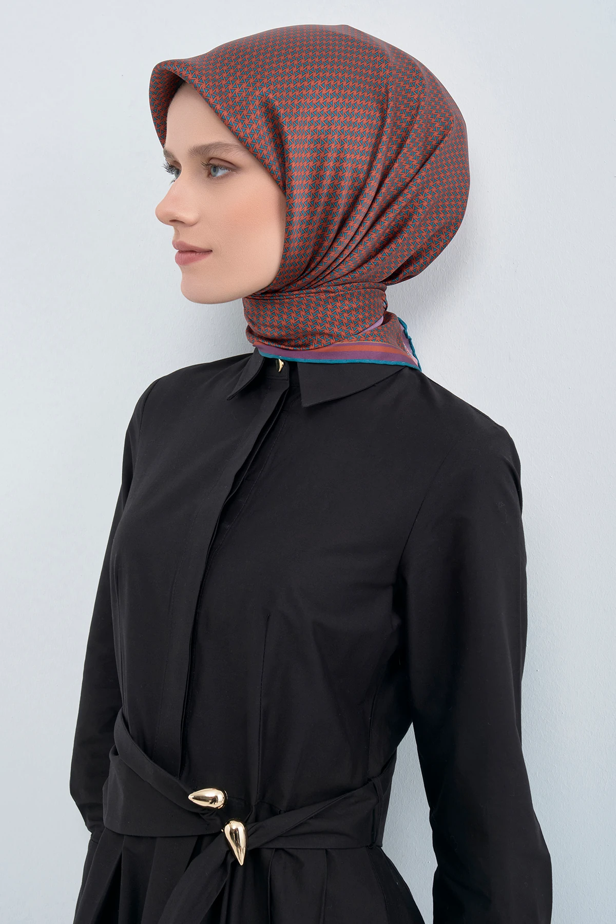 Armine Twill İpek Eşarp 9528D
