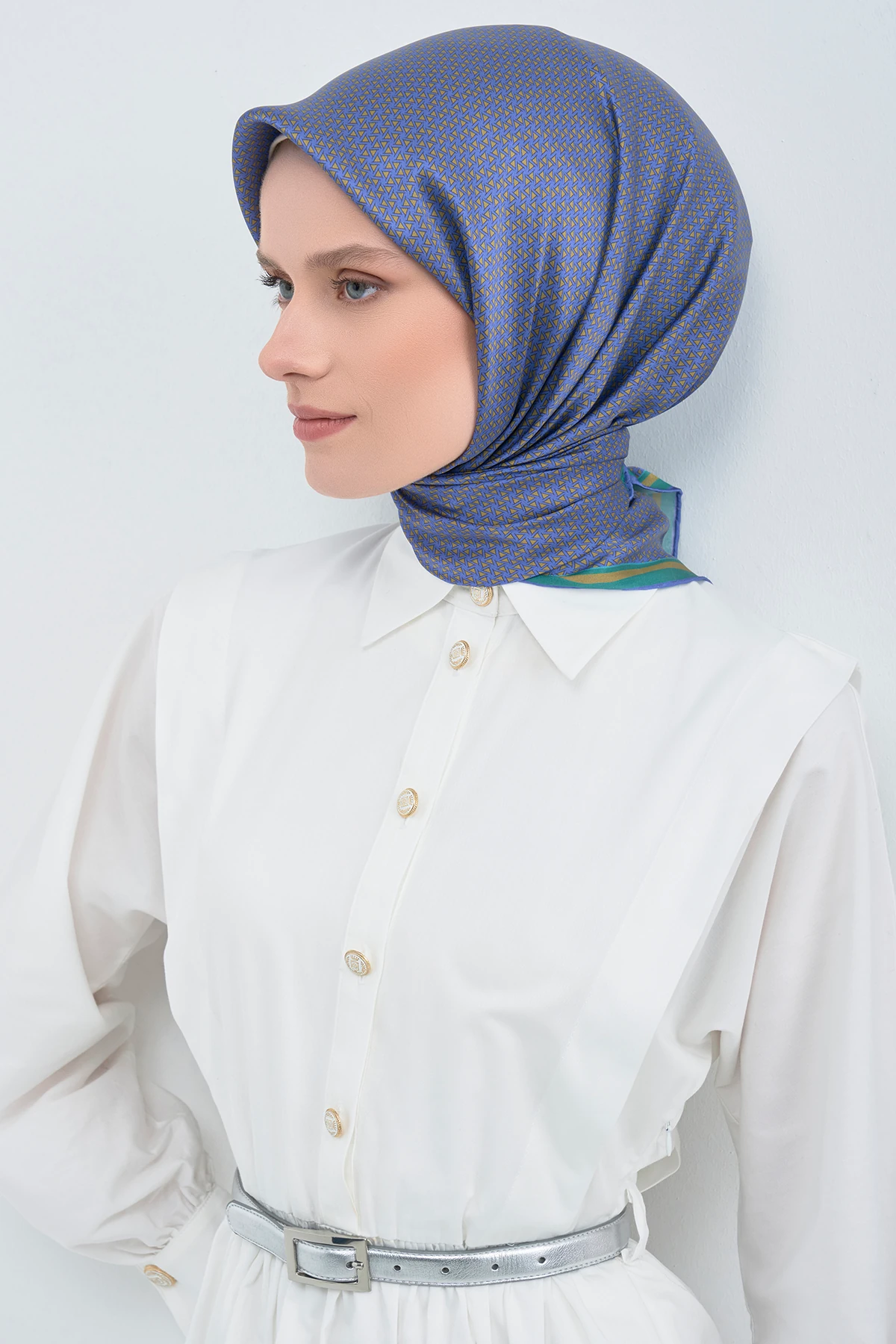 Armine Twill İpek Eşarp 9528D