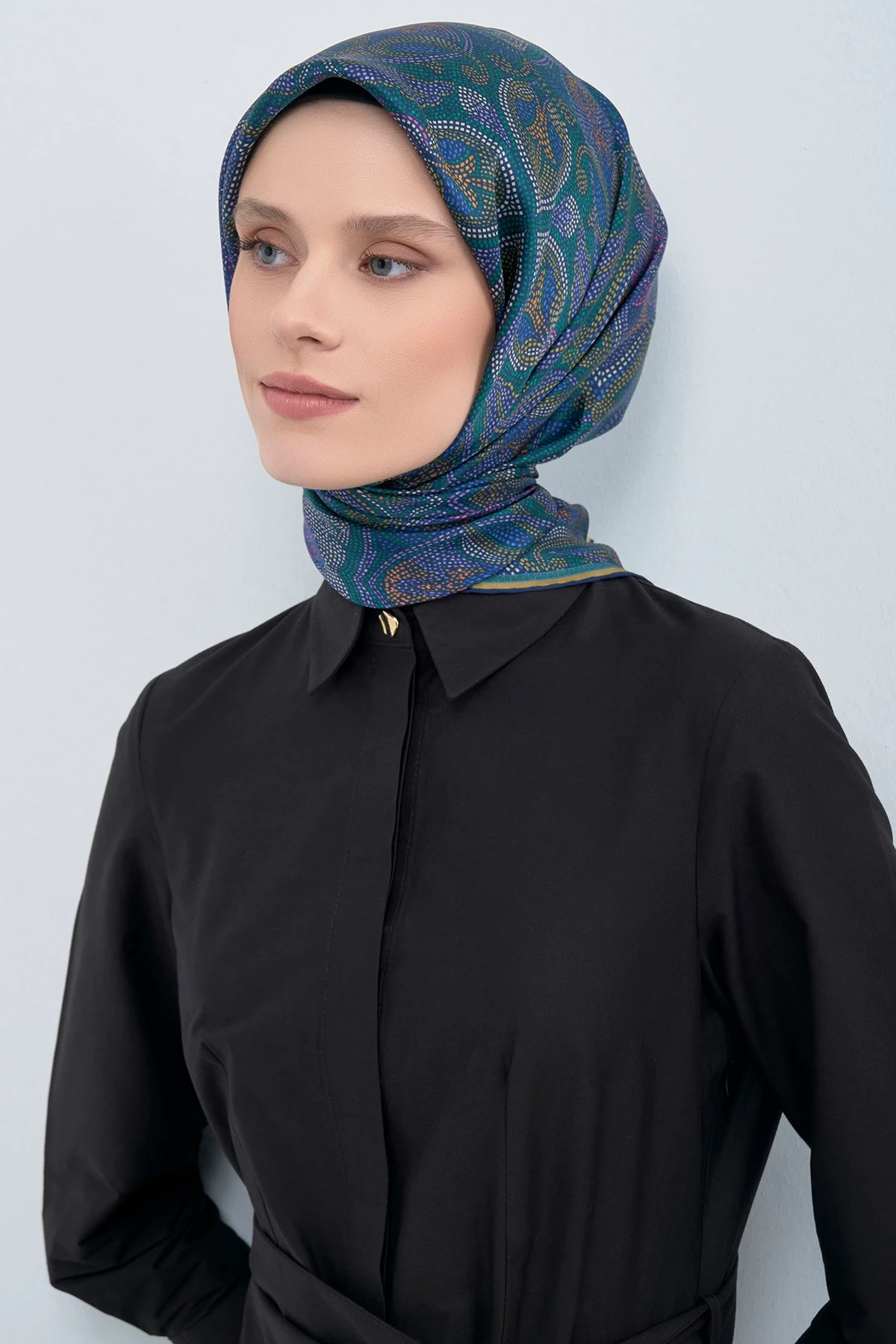 Armine Twill İpek Eşarp 9540D