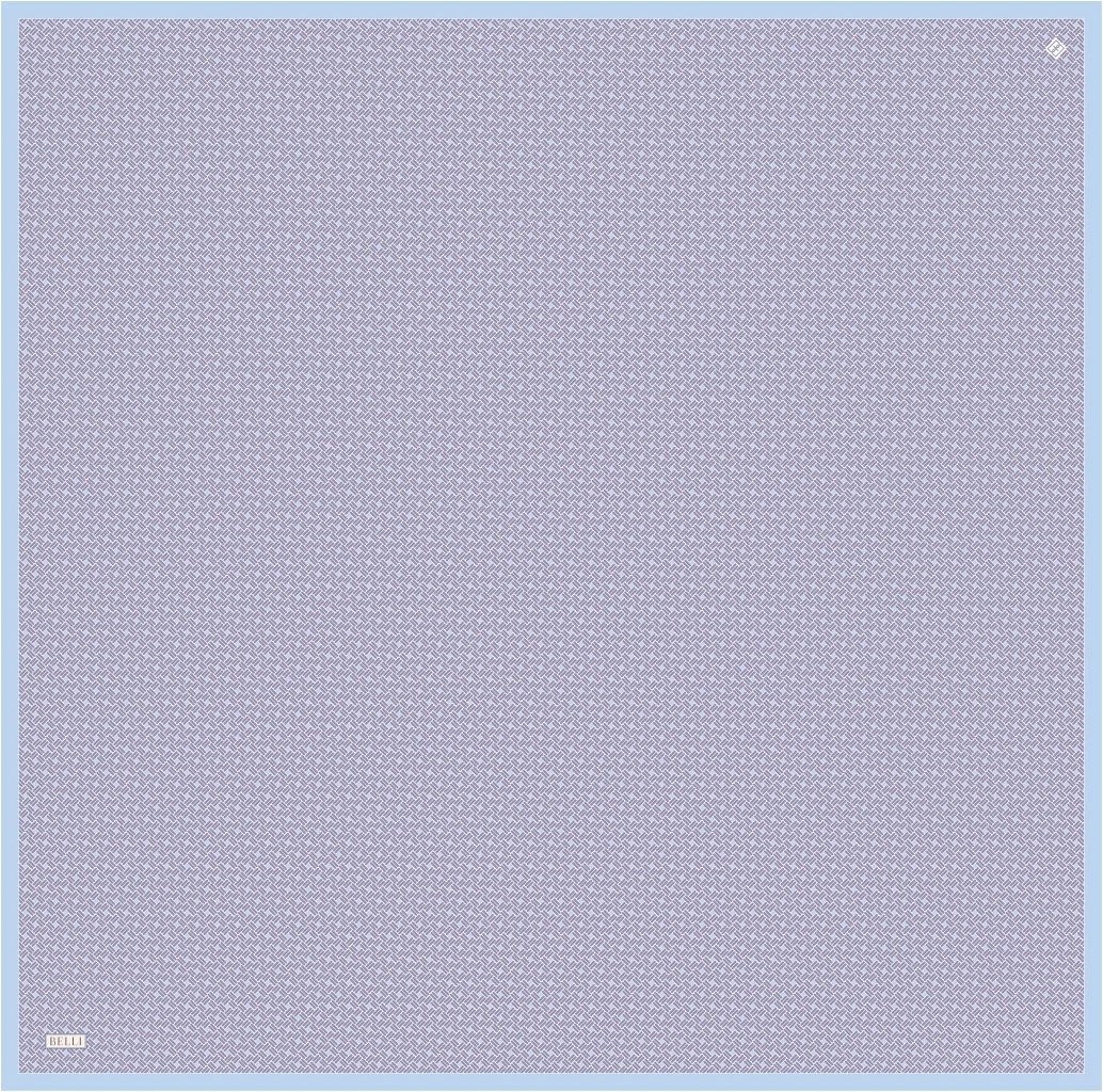 Belli Twill İpek Desenli Eşarp 4317D