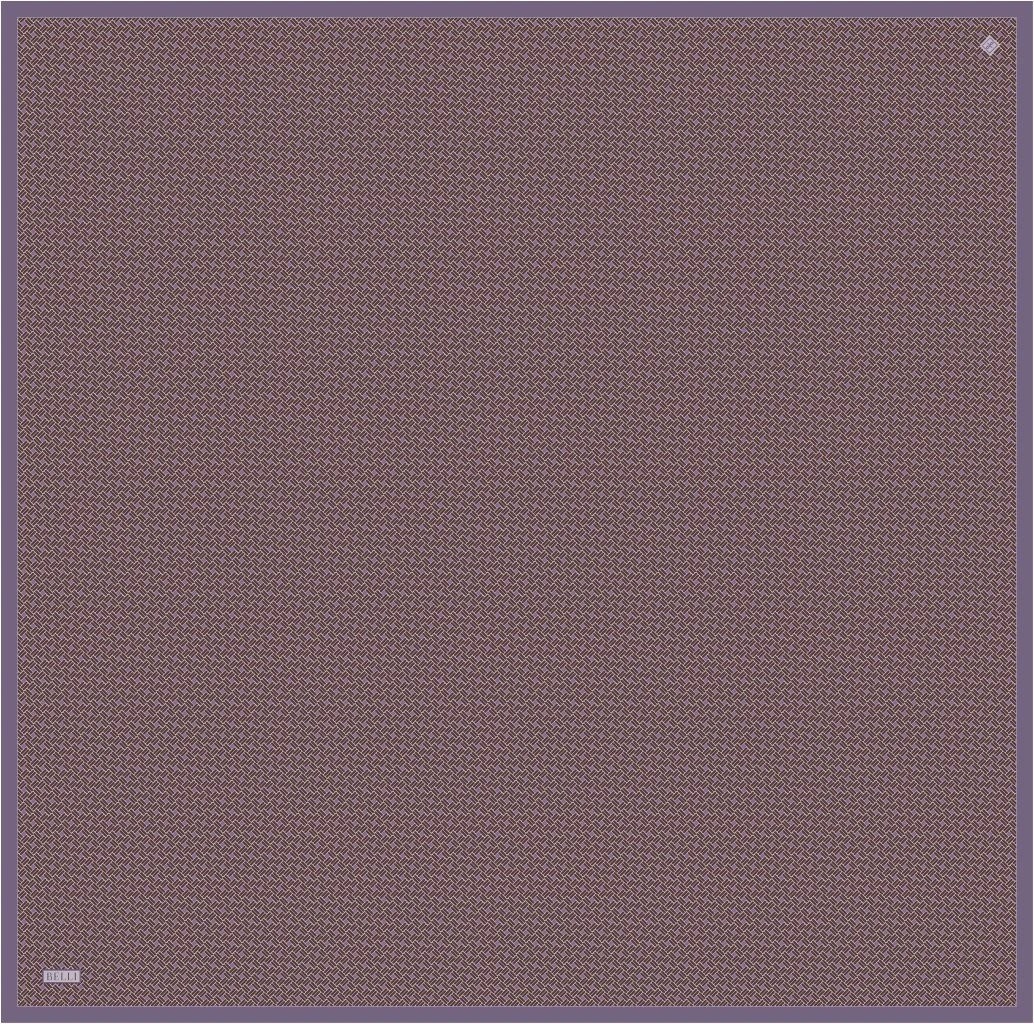 Belli Twill İpek Desenli Eşarp 4317D