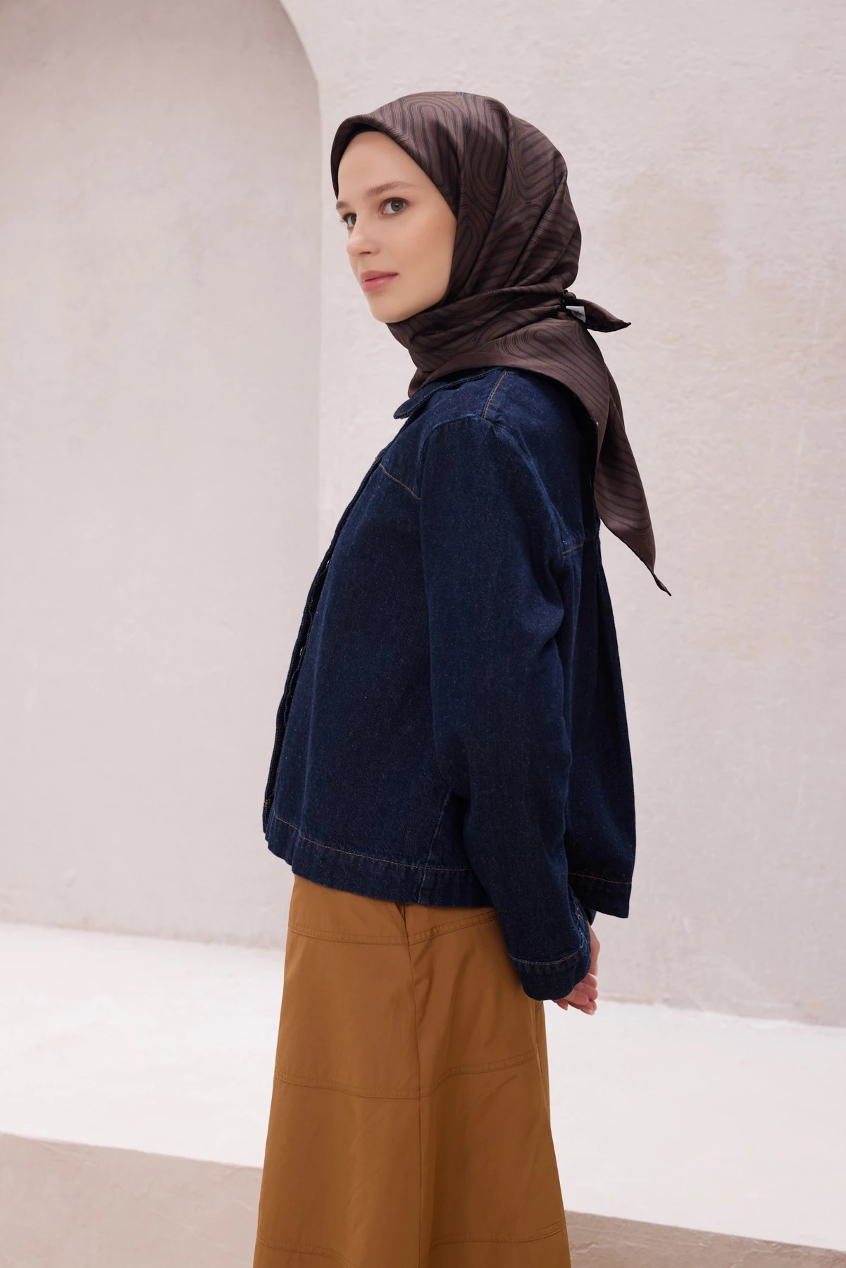 Belli Twill İpek Eşarp 4209D