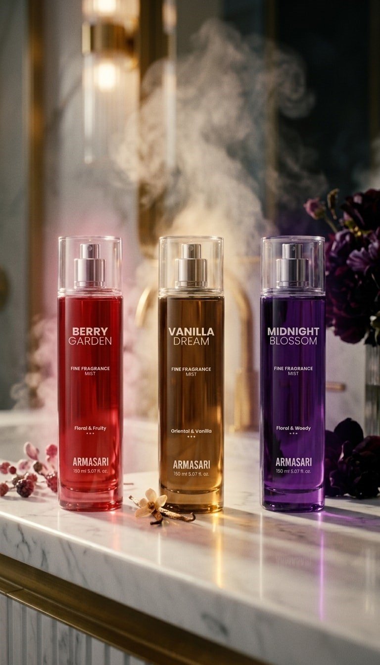 Berry Garden Parfümlü Kadın Vücut Spreyi Vücut Kokusu Vücut Misti Body Mist Spray 150ml