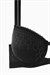 Çapraz Lastik Detaylı Dantelli Dekolte Sütyen - Double Push Up - Fashion - 2510 - Siyah