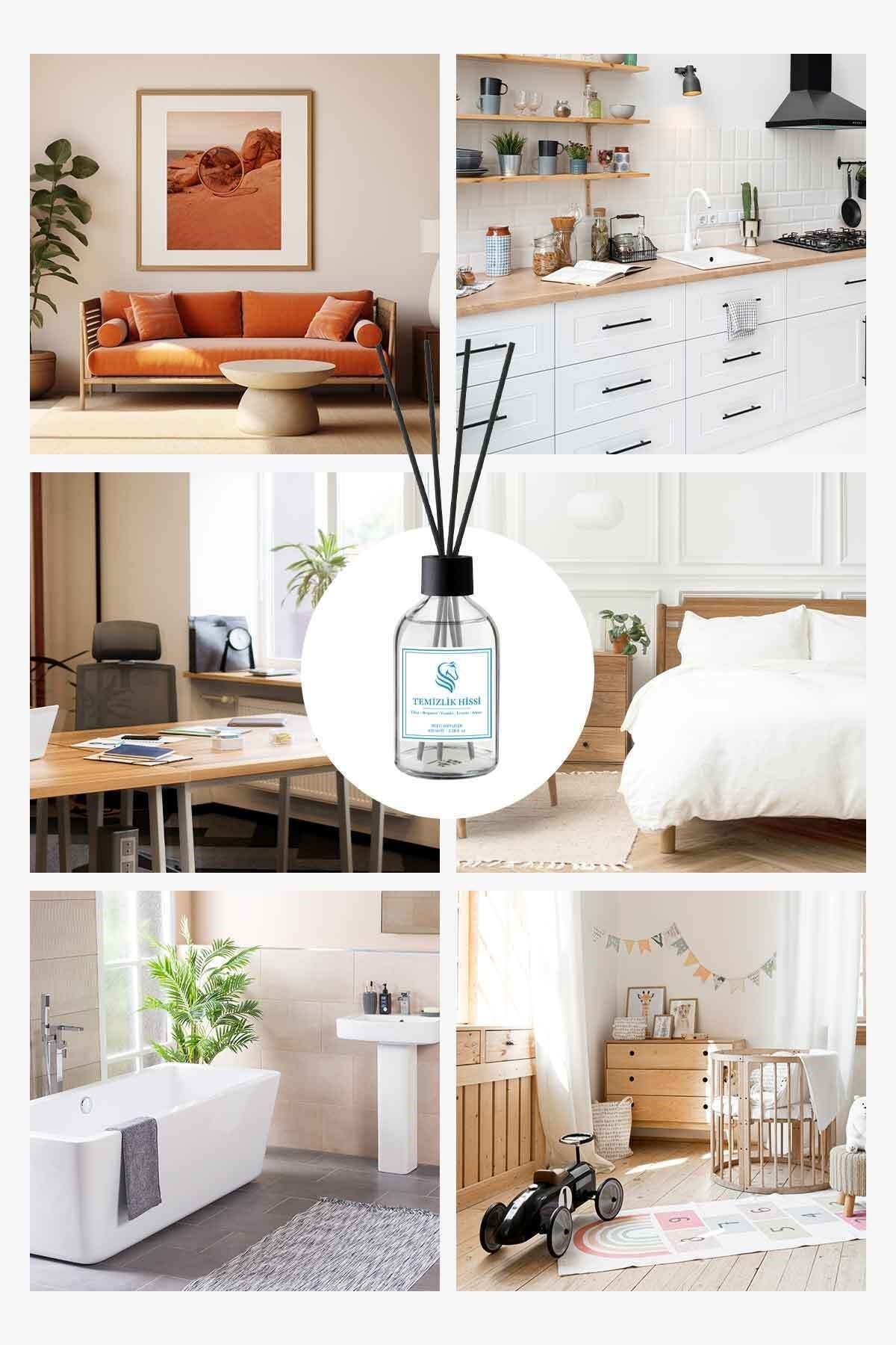 Çiçeksi Temizlik Hissi Çubuklu Oda Kokusu Clean Breeze Reed Diffuser 100ml