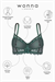 Dantelli Minimizer Sütyen - Yarı Sünger Destekli, Balenli - Fashion - 2483 - Yeşil