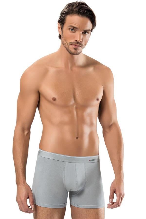Erdem Gri Basic Boxer  1447