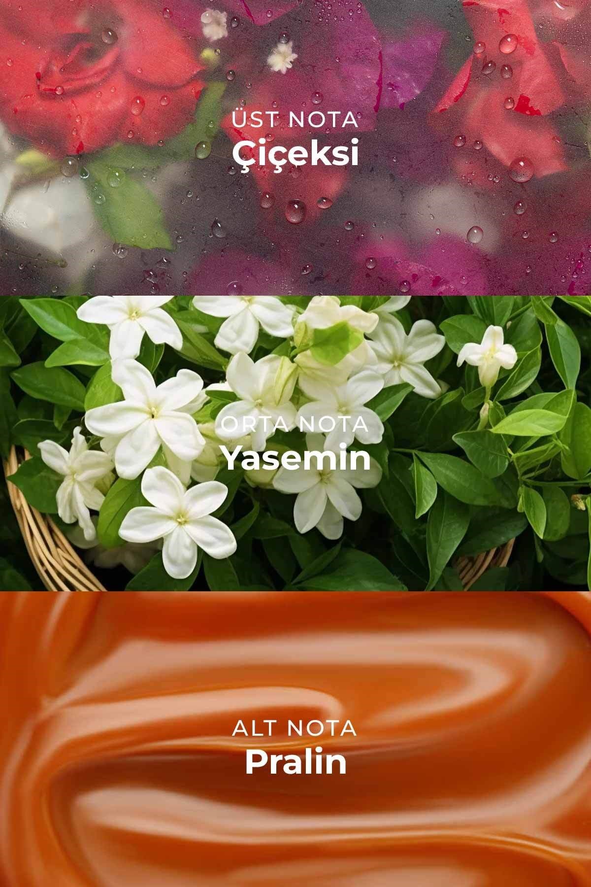 Floral Intense Edp Kadın Parfüm 100ml | Çiçeksi ve Gurme | Floral, Yasemin, Pralin