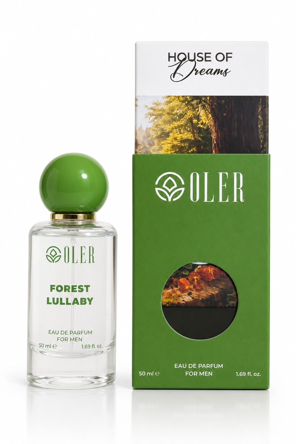 House of Dreams Forest Lullaby Erkek Parfüm EDP 50 ml | Elma | Bergamot | Lavanta | Adaçayı | Sedir | Vetiver