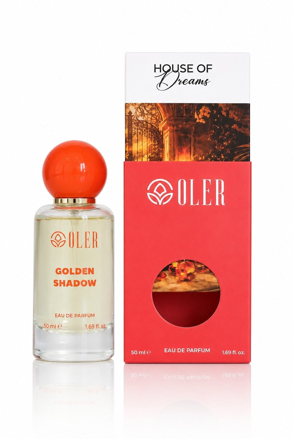 House of Dreams Golden Shadow Unisex Parfüm EDP 50 ml | Tarçın | Muskat | Hurma | Pralin | Vanilya | Tonka Fasulyesi