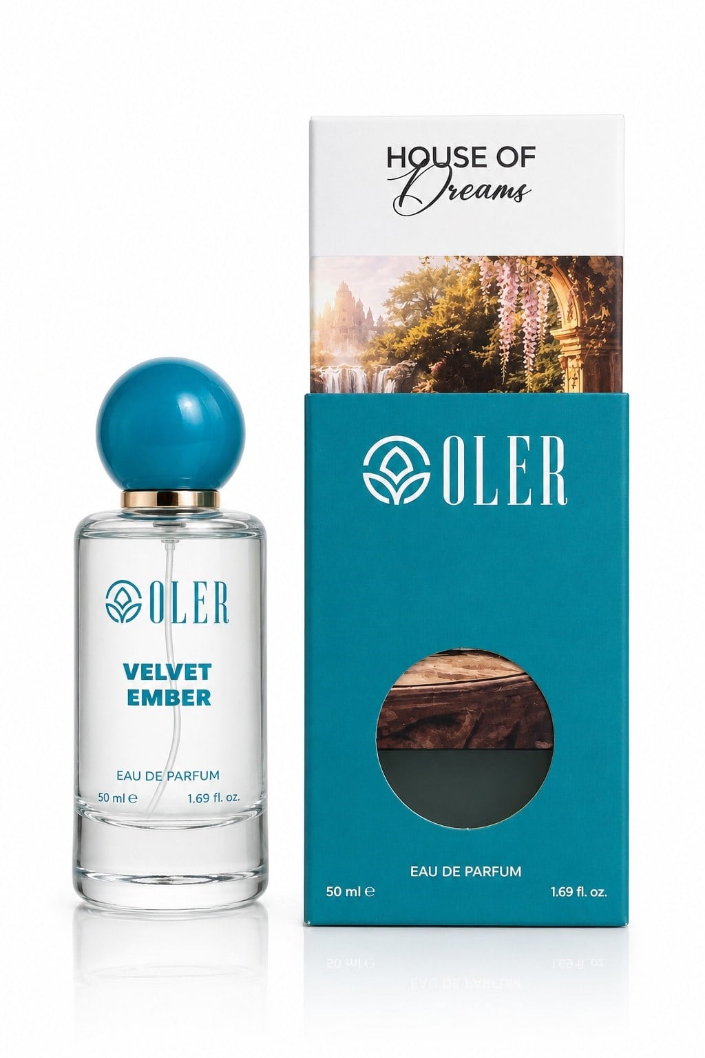 House of Dreams Velvet Ember Unisex Parfüm EDP 50 ml | Tarçın | Kakule | Pralin | Şekerlenmiş Meyveler | Kahve | Vanilya
