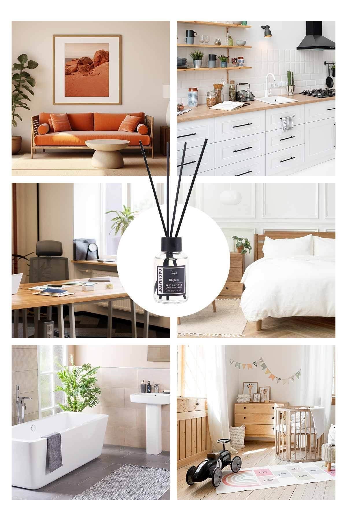 Kaşmir Çubuklu Oda Kokusu Cashmere Reed Diffuser 50ml