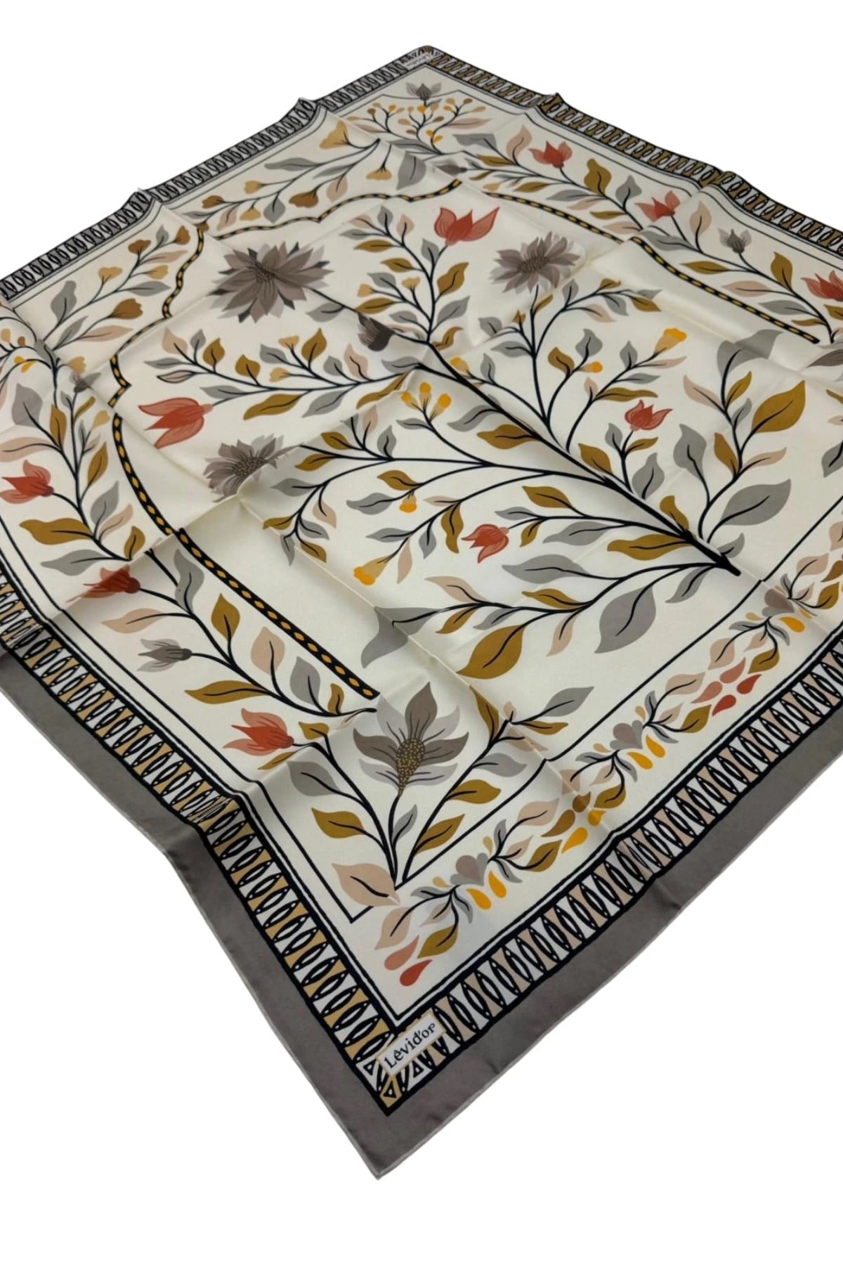 Levidor Twill İpek Eşarp LD1212