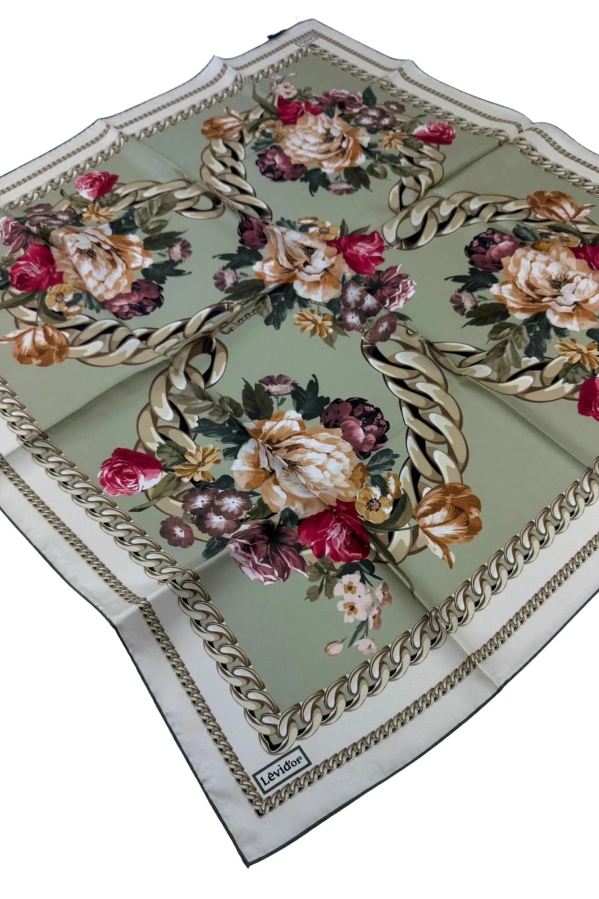 Levidor Twill İpek Eşarp LD1218