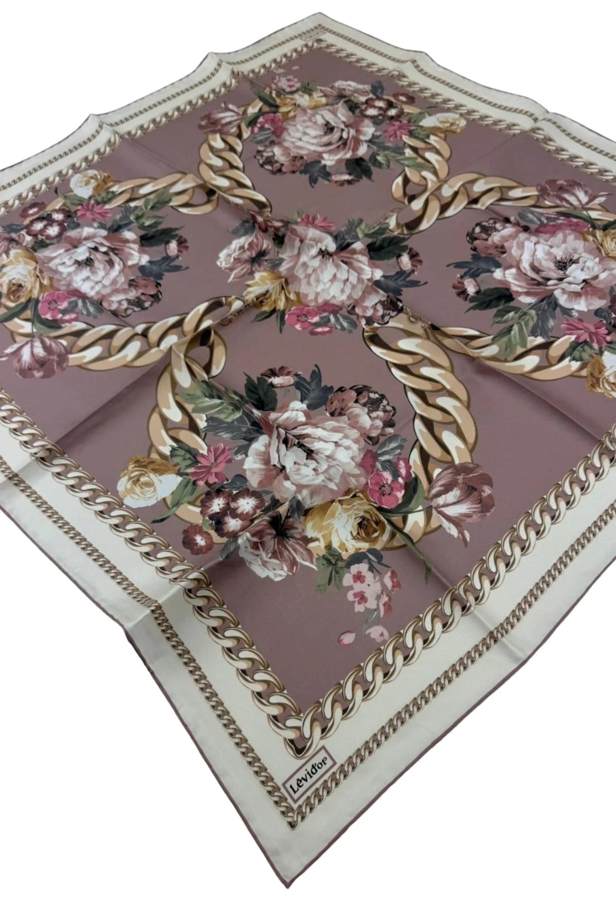 Levidor Twill İpek Eşarp LD1218