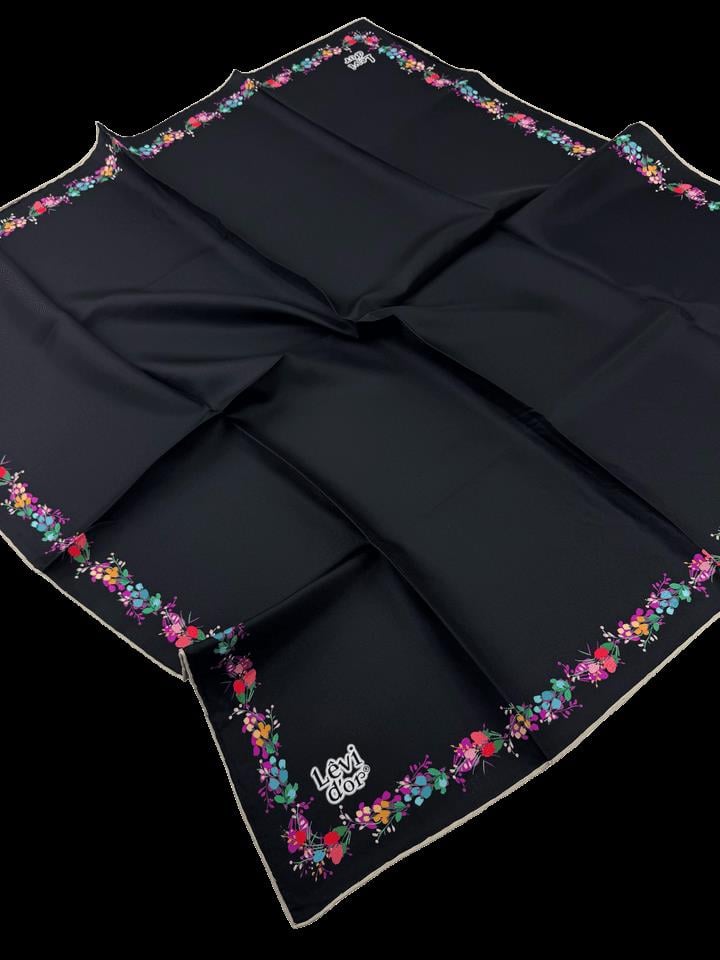 Levidor Twill İpek Eşarp LD4026-1