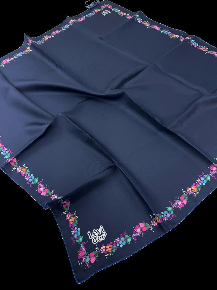 Levidor Twill İpek Eşarp LD4139-1
