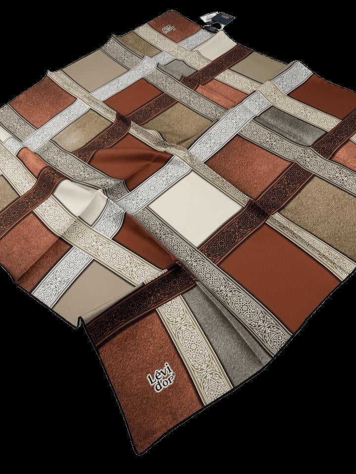 Levidor Twill İpek Eşarp LD4178-1