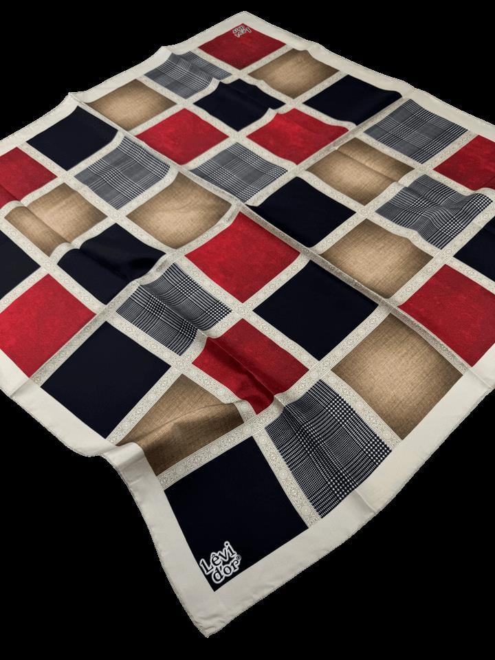 Levidor Twill İpek Eşarp LD4181