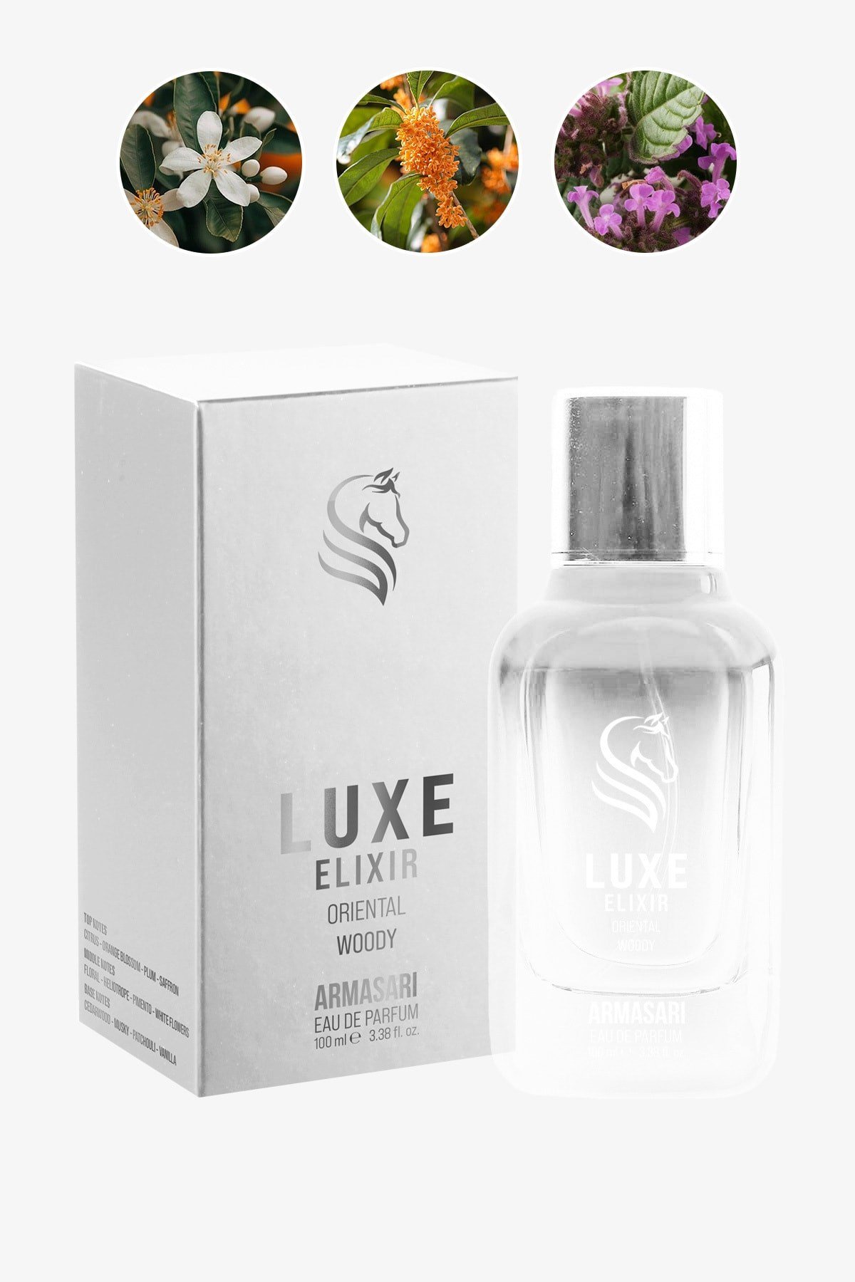 Luxe Elixir Edp Kalıcı Erkek Parfüm 100ml | Odunsu | Portakal Çiçeği, Osmanthus, Paçuli